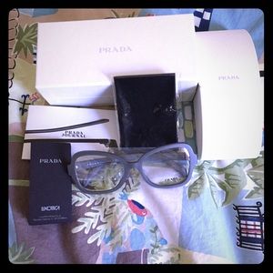 NWT Prada eye glasses frame Rx ready